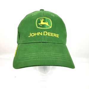 John Deere Green Embroidered Trademark Cap Owners Edition Strap Back (NEW)